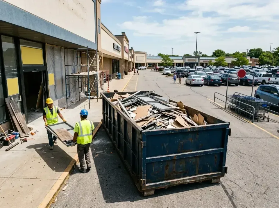 retail-store-renovation-debris-003 — frequently asked questions, Roll-off Dumpster Rentals in Enumclaw, WA